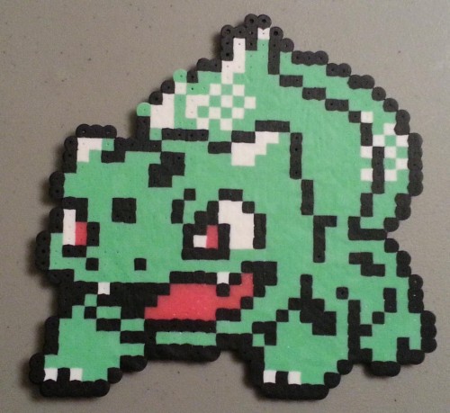 Here are some Pokemon perler sprites! Some of them have been turned into perler prints, but here I h