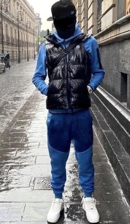 Shiny nylon, raingear and down jackets on Tumblr