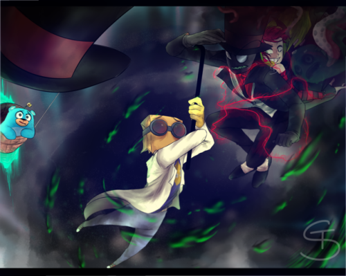 twitchy-senpai:  Heyyy, lookie here. Another Villainois drawing.  +Speedpaint: https://youtu.be/IRsvo7DbeCQ  Hope u like See you around