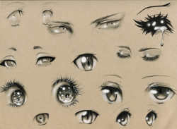 drawingden:  Eye Studies by DylanPierpontPlease do not remove the artist’s credits
