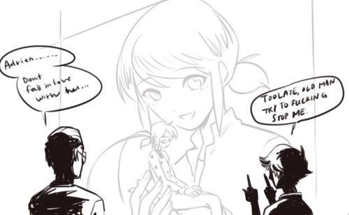 mintscity:terrible terrible doodles from a convo with @mirthalia and @caprette about the Angelic Lay