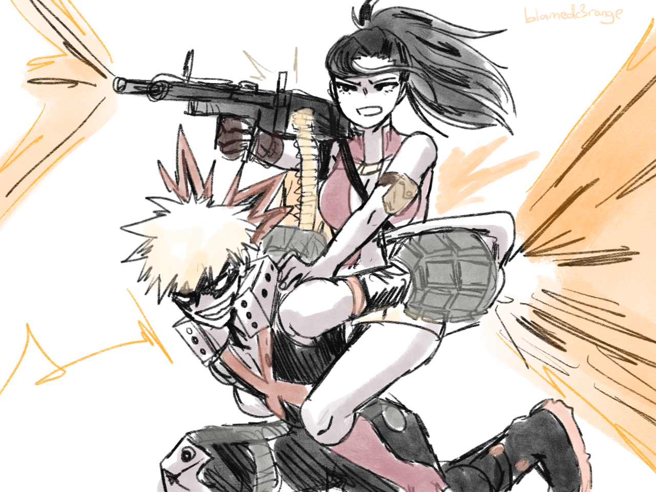 blamedorange:  misc. bakumomos