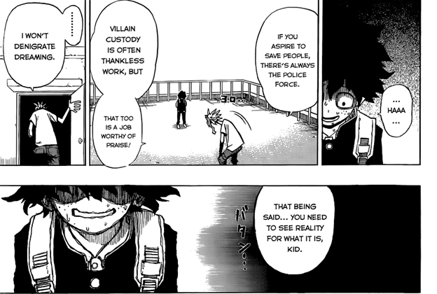 Boku No Hero Academia And Don T Forget Both Gave Up On Being A Heroes