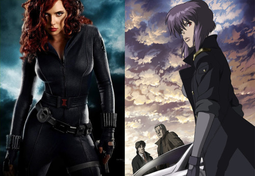 スカーレット・ジョハンソンの草薙素子が誕生? Scarlett Johansson as Motoko Kusanagi is created ? #koukaku #kokaku_a #gits h