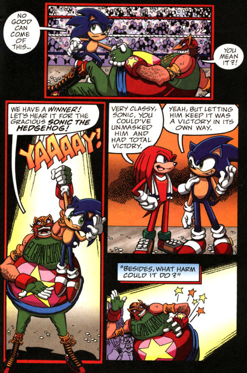 thankskenpenders:So this ending is great. It’s so absurd. It revels in it. Sonic deciding to let Egg