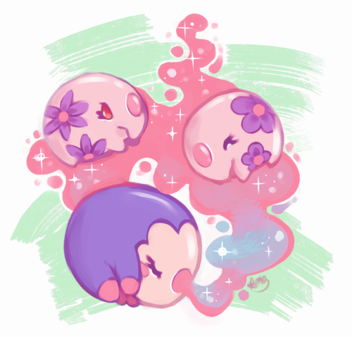 little-amb:I thought I’d draw my sweet Psychic friends again! ♥