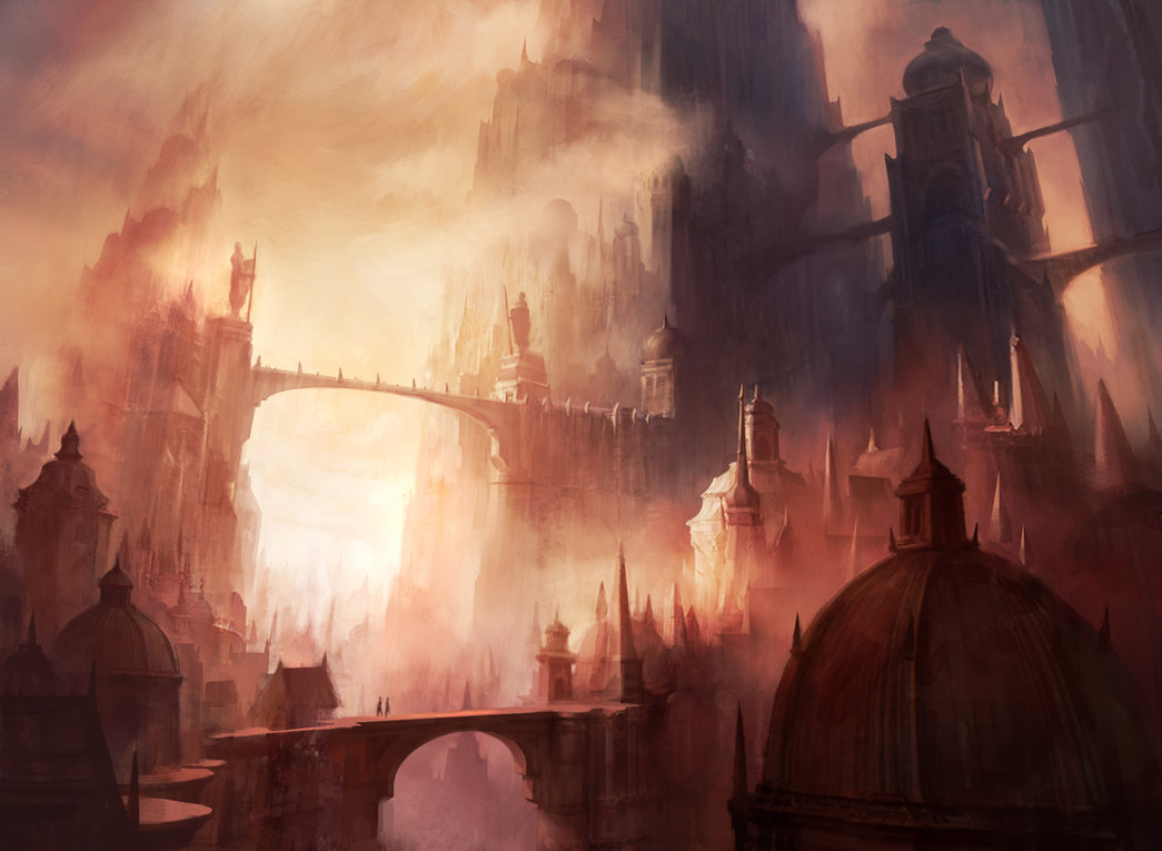 cinemagorgeous:  Fantasy artwork by Adam Paquette.