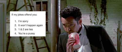 Reservoir Dogs + Tumblr Text Posts