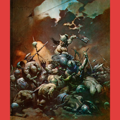 So this Frazetta guy can really paint, huh? This is Frank Frazetta: Book Two (1977). When I posted t