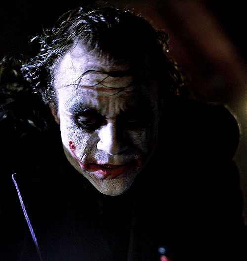 maya-hawke:I believe whatever doesn’t kill you simply makes you… stranger.Heath Ledger as The JokerThe DARK KNIGHT (2008) dir. Christopher Nolan