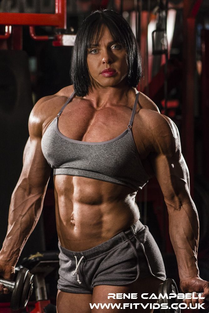 zimbo4444:  ..Rene..heart stopping muscle beauty.. 💪🏼👩🏻👍🏼
