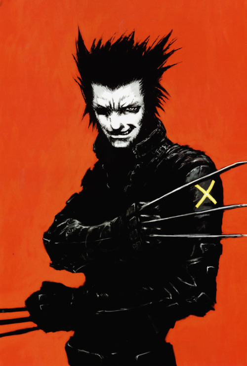 ryuseigum:  Illustrations by Tsutomu Nihei (Wolverine: Snikt!)