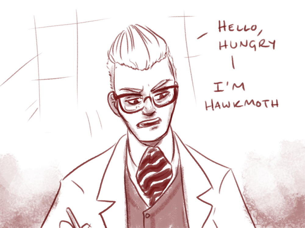 terriblenerd:  His true weakness: dad jokes