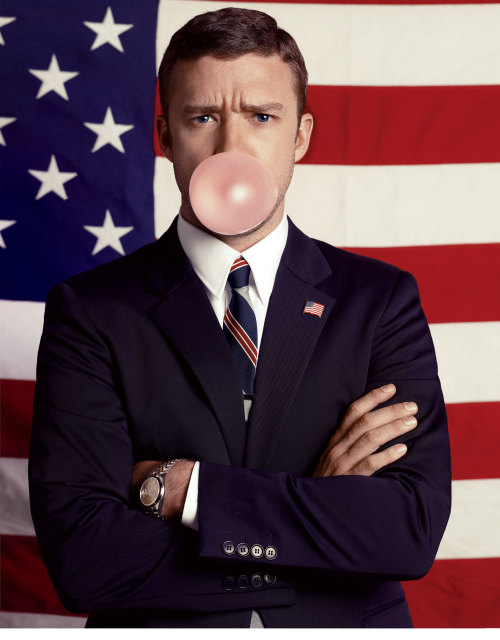  “The President of Pop,” Justin Timberlake. Photo by Michael Thompson, W Magazine October 2011. 