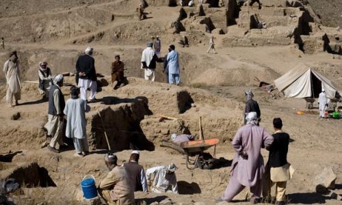 From &ldquo;Mes Aynak, a magnificent Buddhist city, is the most important archaeological discovery i
