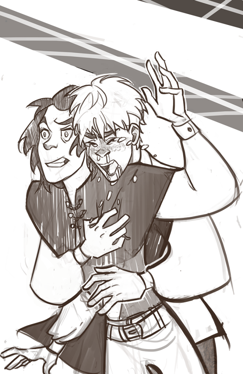 corade:Ahh… Bromance. This day was well spent. Edit: I had to cut all the strip to pieces so tumblr 