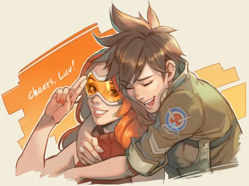 overbutts: Tracer and Emily