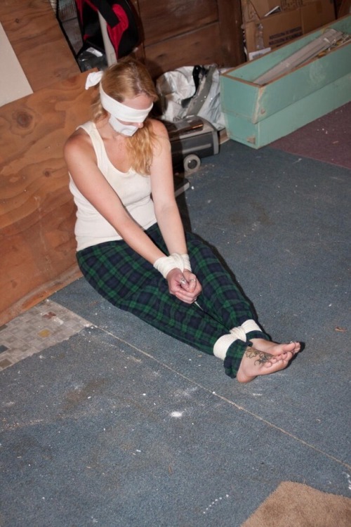 Kathy was really starting to wish she’d put on some clothes before venturing into the basement
