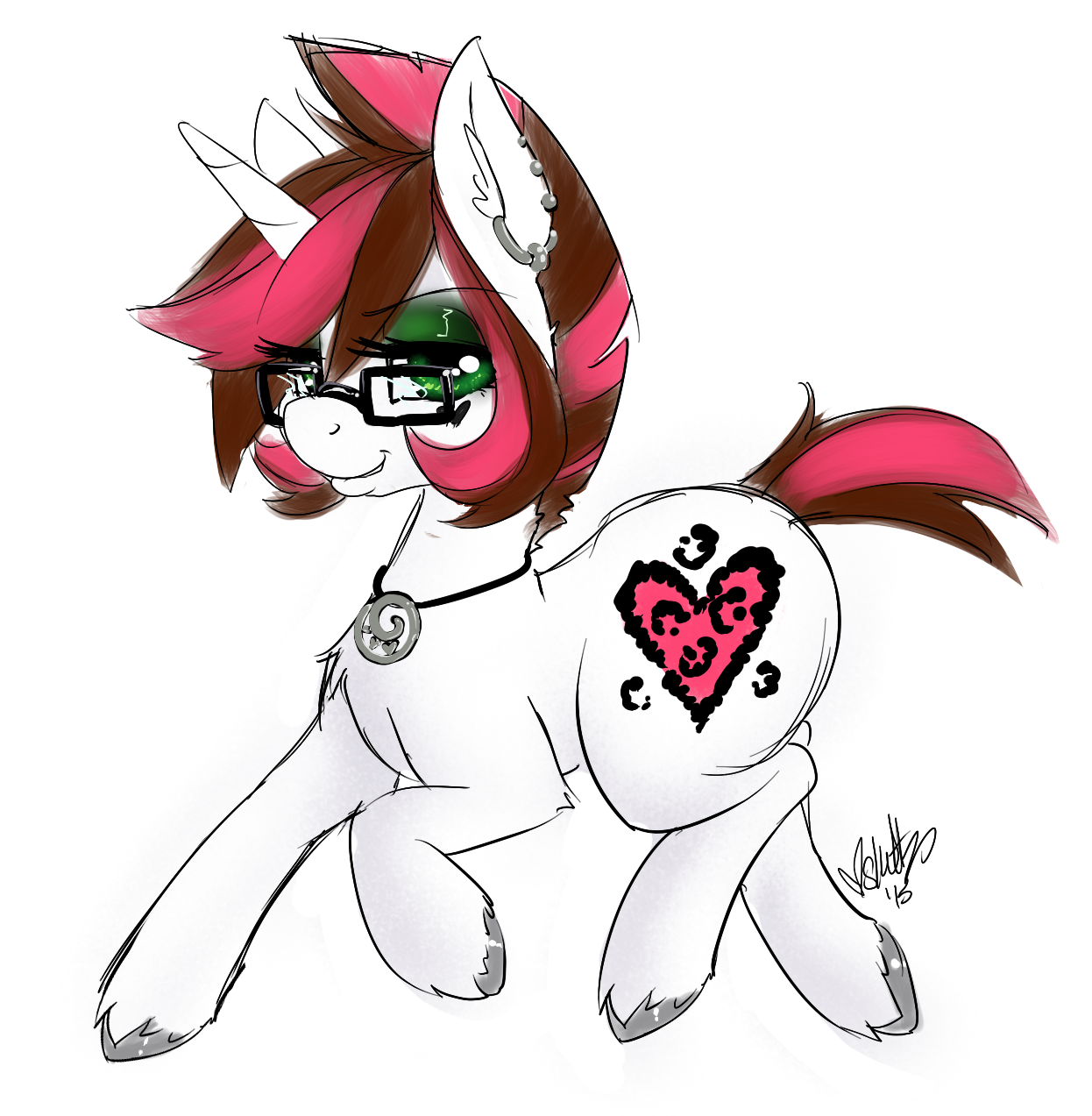 New design for Skuttz for 2015 &lt;3 it still rough, but I wanted to get her