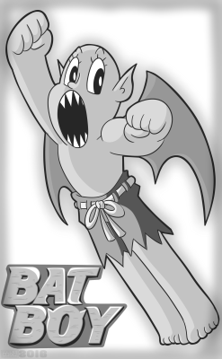 Day twenty two of Drawlloween 2016! Today’s theme was, “Bat-Urday” and this promptly made me think of Bat Boy from those Weekly World News tabloids. Also thought mixing him with Astro Boy would be neat, and this is the result of this thought.