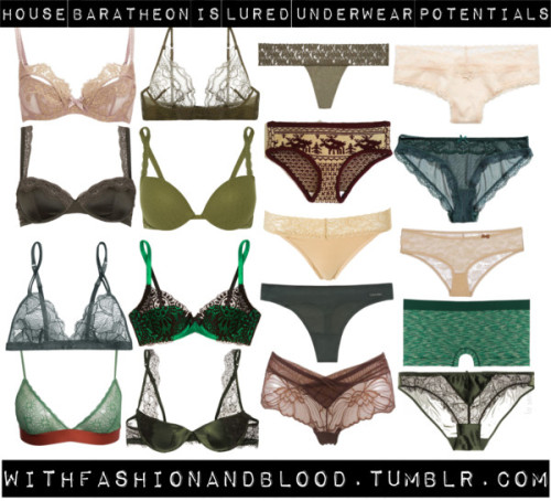 House Baratheon inspired underwear potentials by withfashionandblood featuring a triangle braSTELLA 