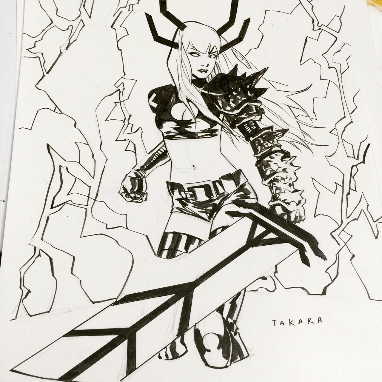 mtakara:  Tampa Bay Comic Con sketches 