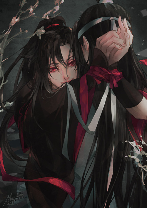 miyukiko: [MDZS] so who caught whoI totally avoided drawing mdzs for the longest time because it wou