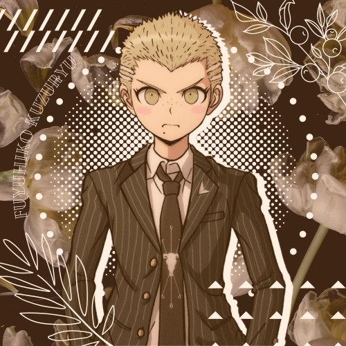 fuyuhiko kuzuryu (sdr2) icons (2000 x 2000) for no one!