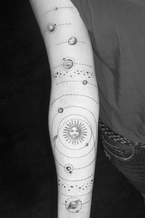 kittison:  intergalactic inspired tattoos.