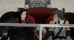 gayscifi: another meme i won’t finish ● {5/10} otps - Korra and Asami ➝ Just the two of us.   