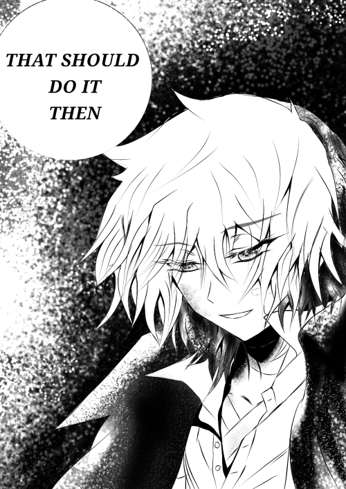 I Just Adore That Specific Scene From Vanitas No Carte Manga So I Just Wanted To Draw Someone This Majestically!!!