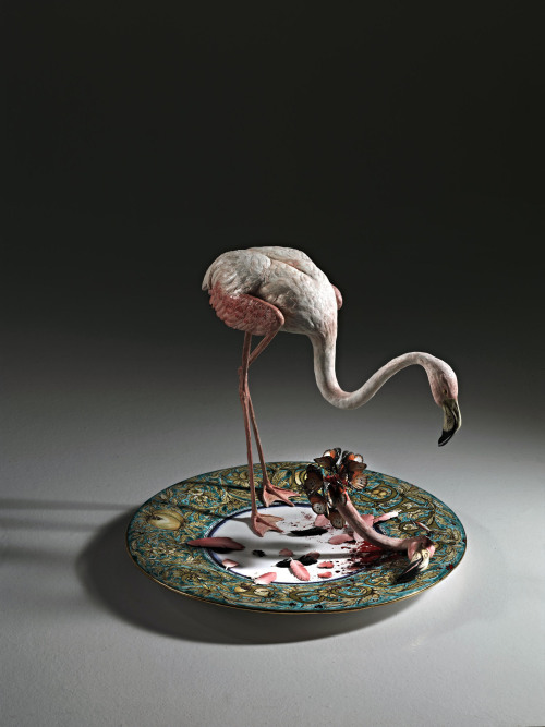 Flamingo, by Bertozzi &amp; Casoni.