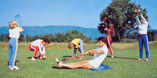 americanapparel:  Fitness Family.