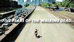 bethrhee:  The Walking Dead premiered 5 years ago today. (October 31st 2010)  The first season of The Walking Dead, an American horror–drama television series on AMC, premiered on October 31, 2010, and concluded on December 5, 2010, consisting of six