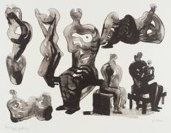 aqf:  Henry Moore Ideas for Sculpture, 1975