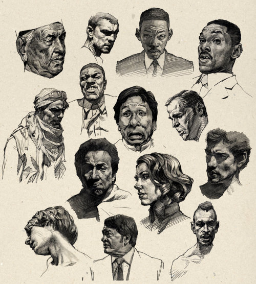 crackervolley:  leseanthomas:  Korean phenom illustrator, director & now Creative Producer of The boondocks Seasons 3 and upcoming season 4, Kim Seung Eun sketch studies. STUDIES. I learned a lot from him in my early years of The Boondocks animated
