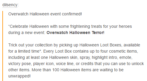 juunkrat:  juunkrat:  blizzard ⏰⏰⏰⏰ where are my 💀💀💀💀 halloween