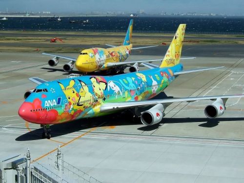 retrogamingblog2: All Nippon Airway’s Pokemon Fleet that was in service in Japan from 1998-2016Tra