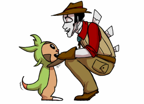 cosmignon:I wanted to draw an spg/pokemon thing, so why not startersthe outfits are from this cute p