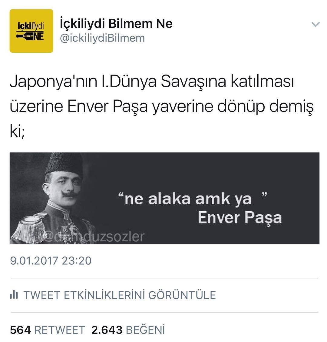 icki iydi
İçkiliydi Bilmem...