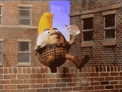 kittenbuttz:  afire-inside:  original-romancer:  That is the most punk thing I’ve seen all day  humpty dumpty fell off the pUNK ASS WALL  You 