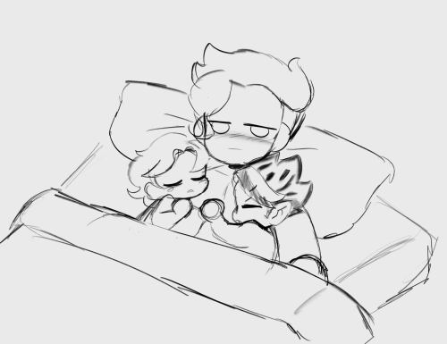 Both Clotted And Crunchy Take The Opportunity To Sleep On Wild While He Is Still Shirtless.
