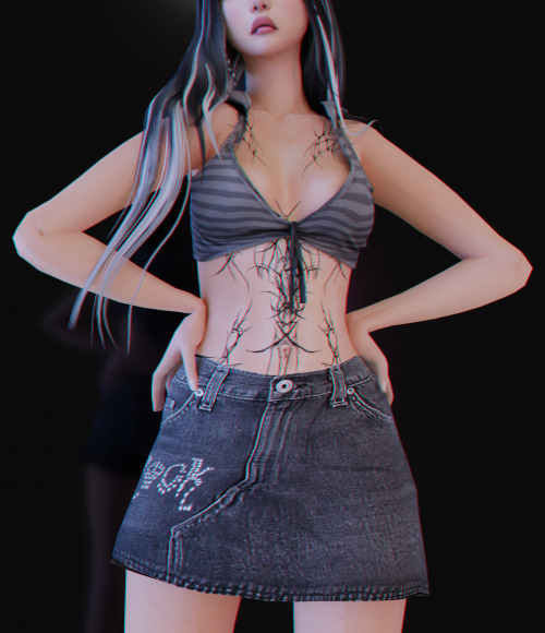 whimp1337:Outfit Y2K~ Mesh by me~ All lods~ Top 27 Swatches~ Mini 18 Swatches~ HQ ~ Please dont RE-U