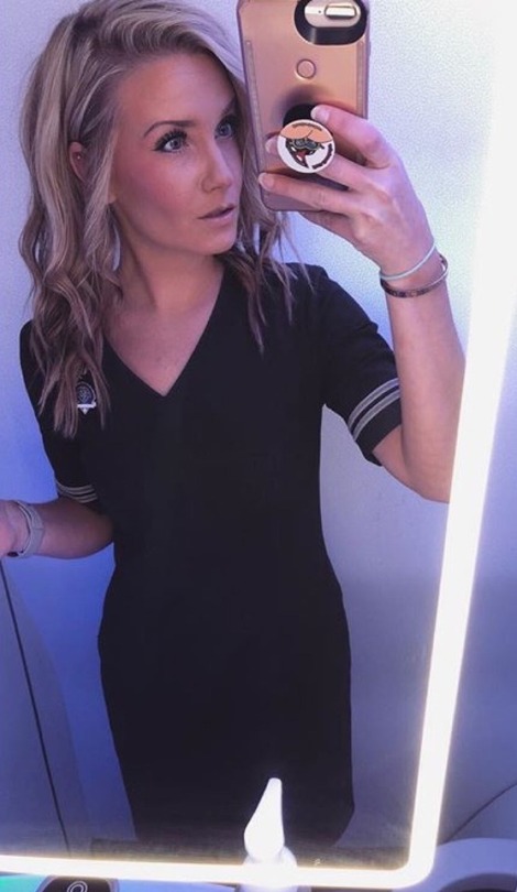 winged-perfection:  Megan - hosty from United Airlines 