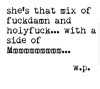 wolfstravelsinmind:infinitelyhisgirl:∞….all the tasty parts of life.