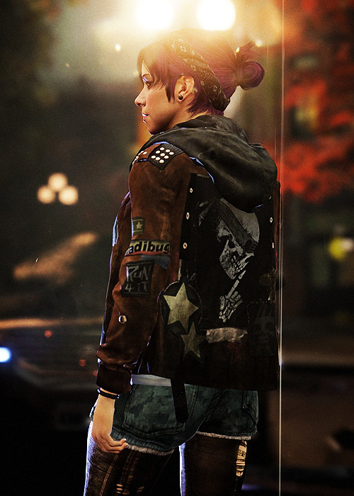 rahgot:  quantumclockworks:  inFamous: First Light + Photo Mode  there we go again…STOP BEING ASSHOLES AND DELETE PEOPLES CAPTIONS!