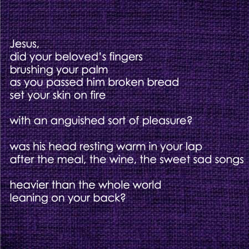 queerlychristian: My prayer for this Maundy Thursday in the midst of pandemic: come, Jesus, teach us