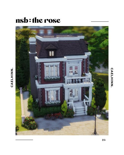 not so berry : the rose. a residential lot by caelhinn you had everything you desired as a child but