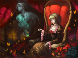 awesomedigitalart:  Umineko by Readman