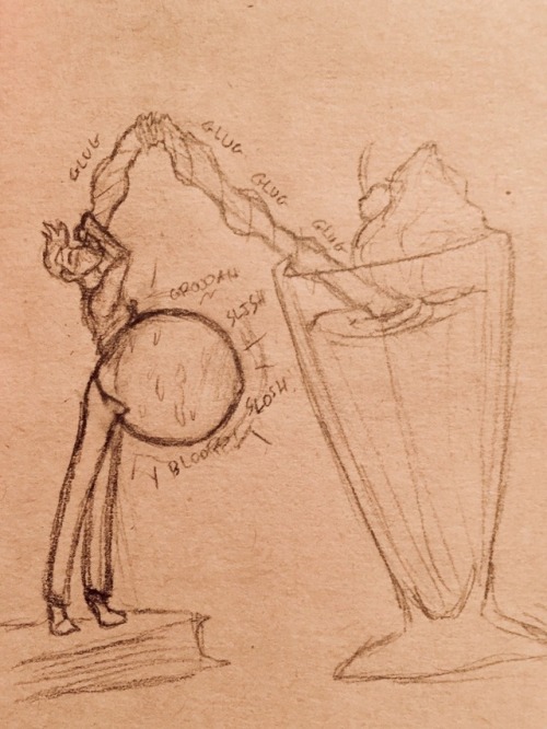 thinasarail: thinasarail: More lil hungry smols. Seems like he can’t resist stuffing himself g